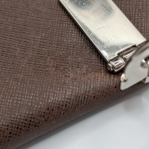 Salvatore Ferragamo Saffiano Leather Long Wallet - Picture 9 of 14